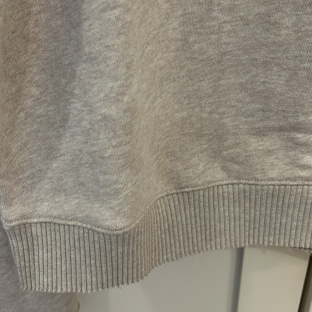 Spiritual Gangster cropped sweatshirt in heathered light tan, size small - Picture 7 of 8